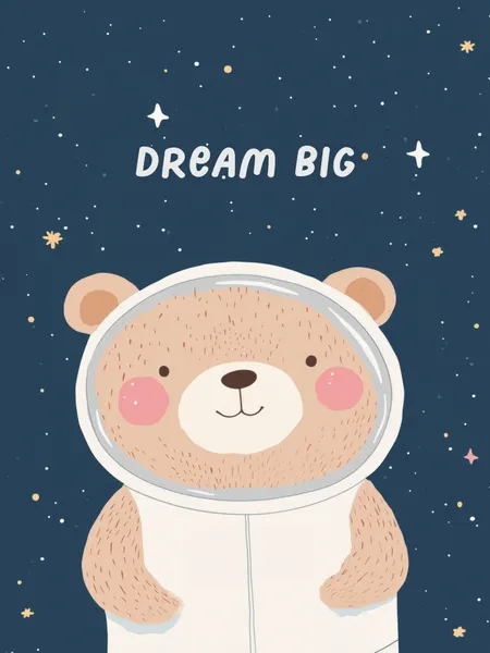 Space Explorer Bear by Treechild