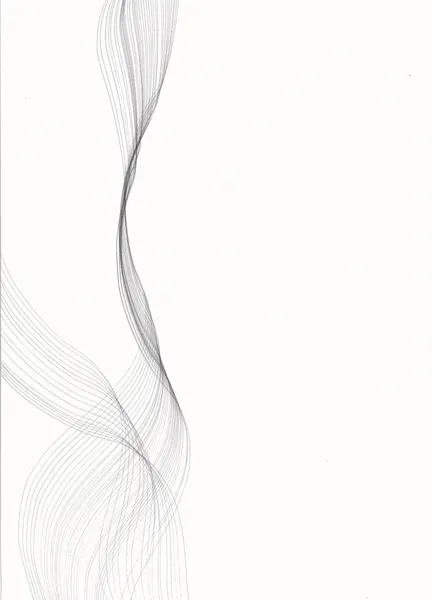 Flowing Grey Curves by Maira Ribena