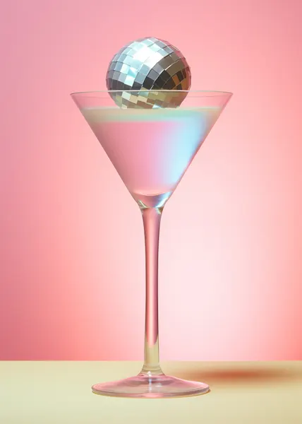 Pink Disco Martini by Andreas Magnusson