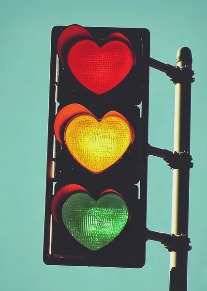 Heart Traffic Light by Andreas Magnusson
