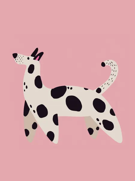 Spotted Pooch Stroll by Treechild