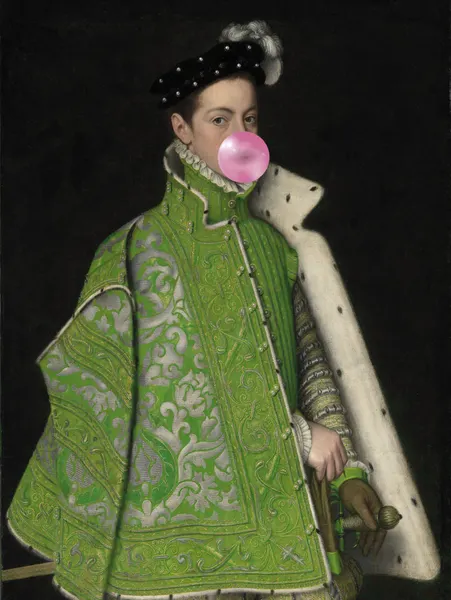 Regal Bubble Gum Pop by Talitha McQueen