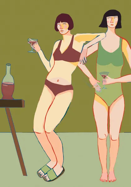 Summer Cocktail Party by Sharyn Bursic