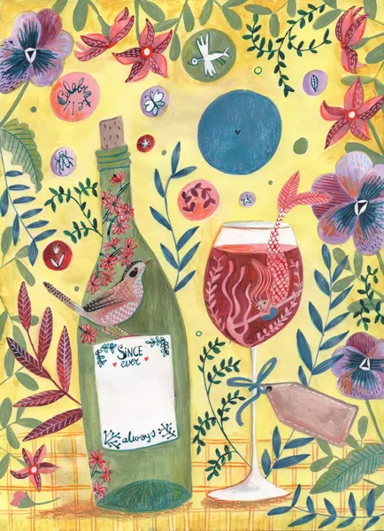 Mermaid Wine by Caroline Bonne Müller