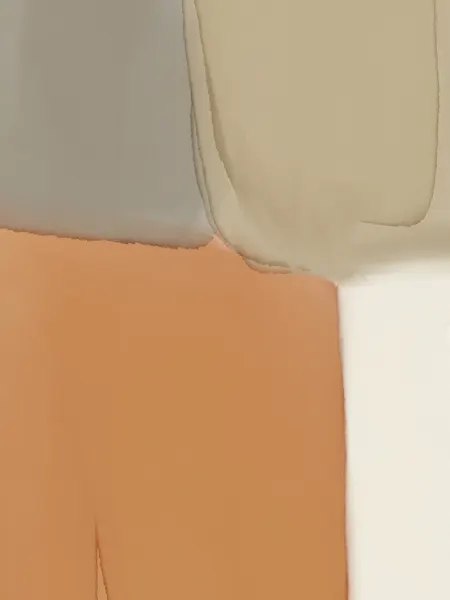 Warm Neutral Abstract by Little Dean