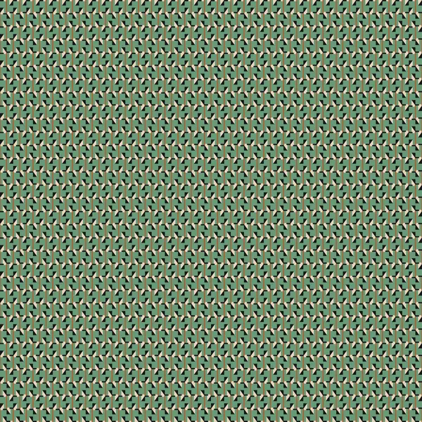 Elegant Sage Geometric Pattern by Little Dean
