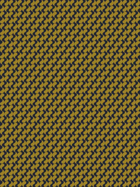 Elegant Wavy Gold Pattern by Little Dean