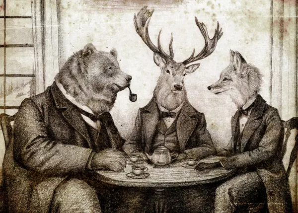 Woodland Gentlemen by Mike Koubou