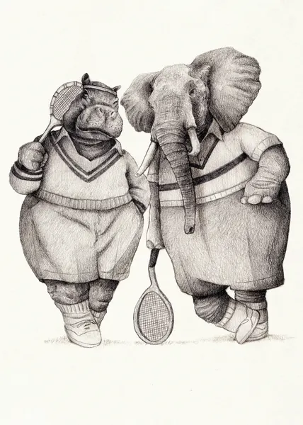 Gentlemen of the Court by Mike Koubou