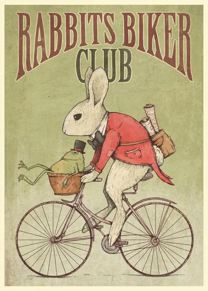 Rabbits Biker Club by Mike Koubou