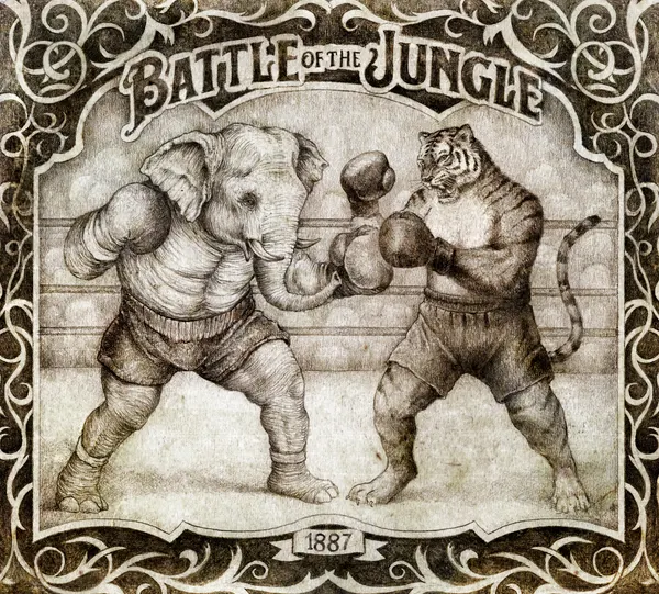 Battle of the Jungle by Mike Koubou
