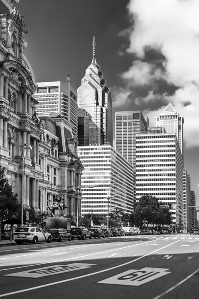 Philadelphia Street Skyline by Melanie Viola