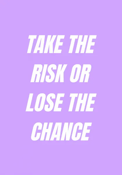 Take the Risk by Athene Fritsch