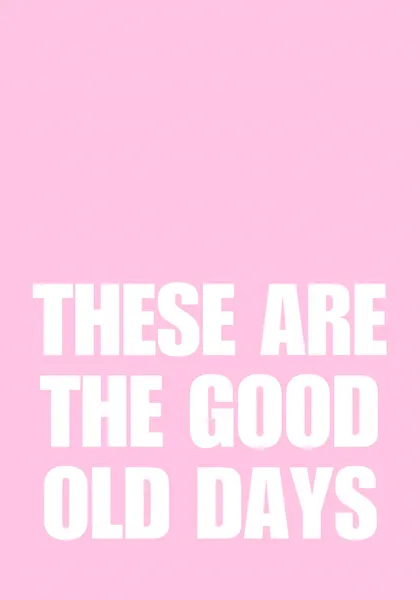 Good Old Days by Athene Fritsch