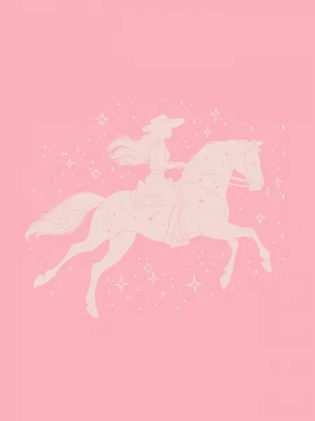Magical Pink Horse Ride by Jolly and Dash