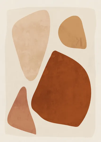 Earthy Organic Shapes by ThingDesign