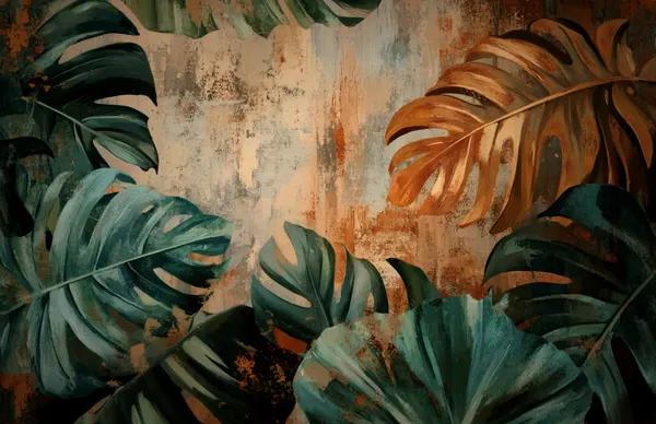 Emerald Bronze Monstera by Uta Naumann