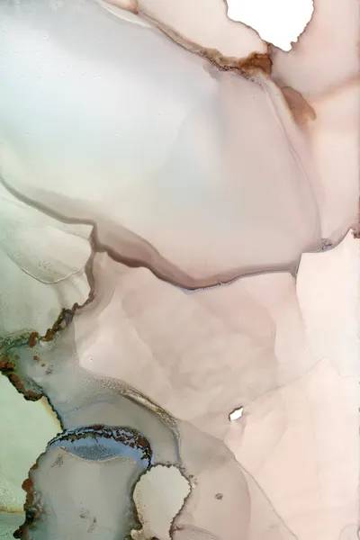 Abstract Fluidity with Soft Earthy Tones by uplusmestudio