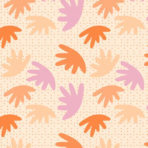 Organic Pastel Dot Pattern by Dina Dankers