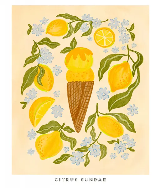 Sunny Lemon Sundae by Nikita Jariwala
