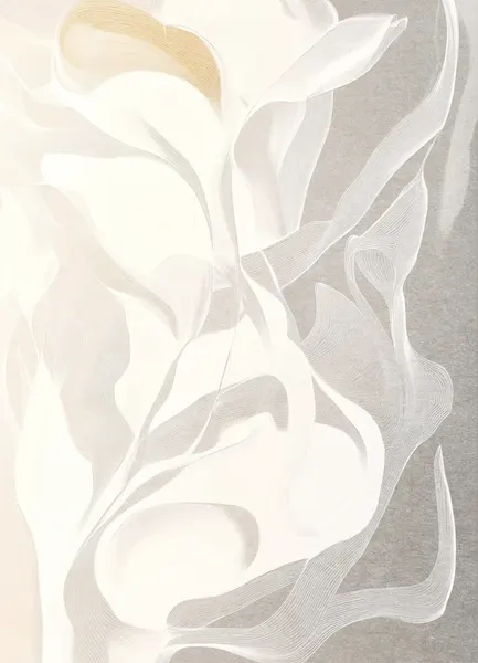 Graceful White Forms by Alma