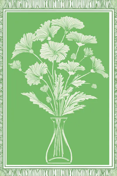 Green Botanical Bouquet by casa cartissi
