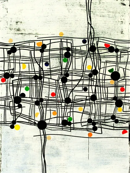 Vibrant Abstract Grid by Petr Strnad