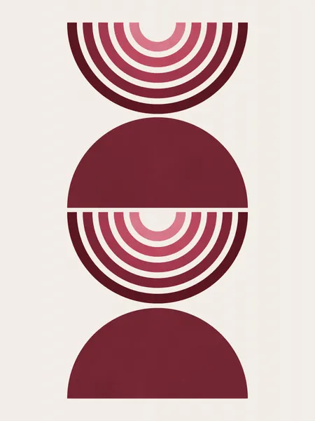 Abstract Circle Balance by Vitor Costa
