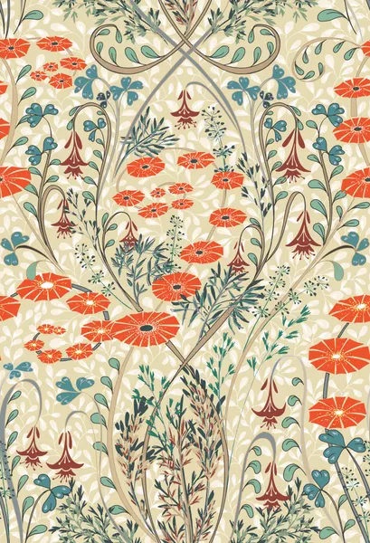 Elegant Floral Pattern by Annick