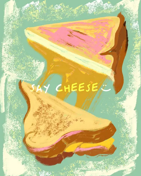 Say Cheese Grilled Cheese by Uma Gokhale