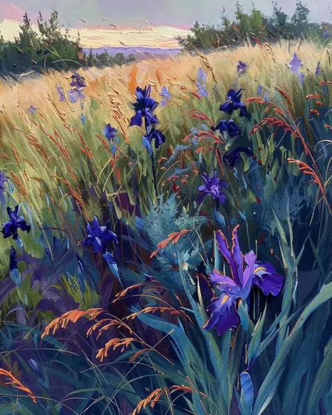 Vibrant Coastal Landscape by Emel Tunaboylu