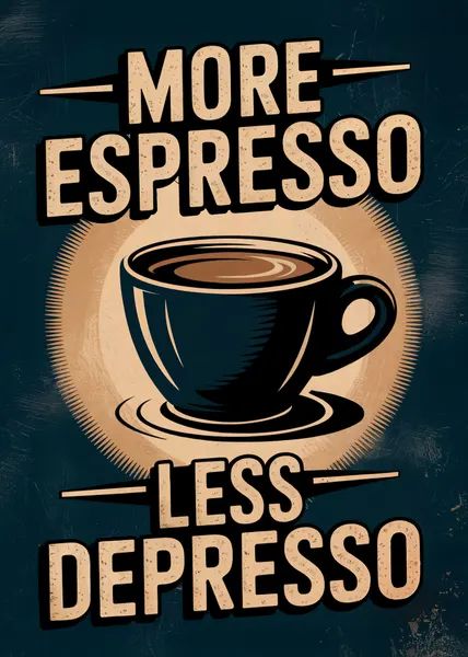 More Espresso Less Depresso by Andreas Magnusson
