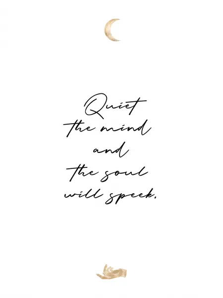 Quiet Mind Soul Speaks by Ohkimiko