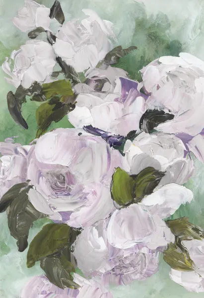 Soft Lavender Roses by Rosana Laiz Blursbyai