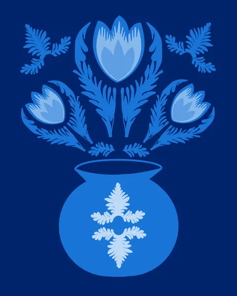 Serene Blue Botanicals by Sannel Larson
