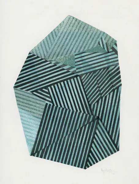 Modern Geometric Illusion by Paulina Vårregn