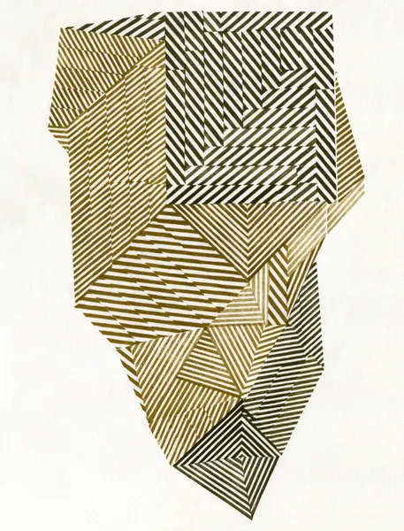 Geometric Maze Pattern by Paulina Vårregn