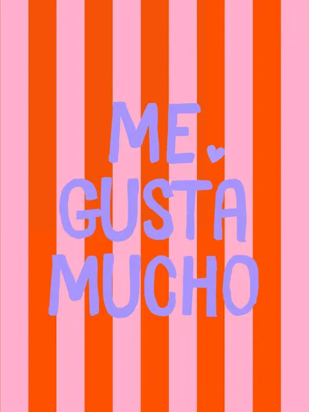 Me Gusta Mucho Stripes by Ohkimiko