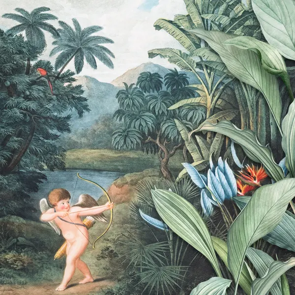 Cupid's Tropical Aim by Marja van den Hurk