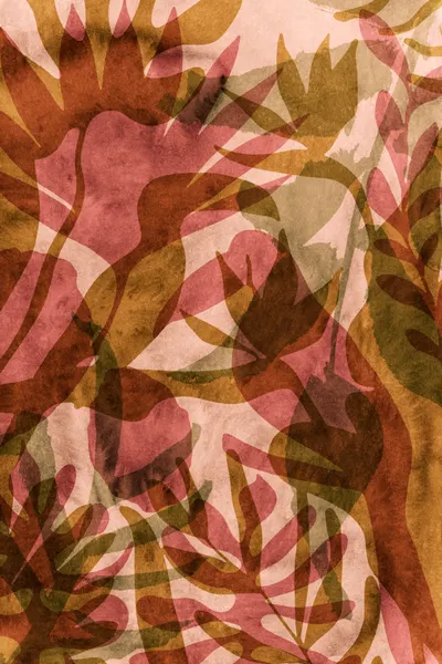 Layered Botanical Abstract by casa cartissi
