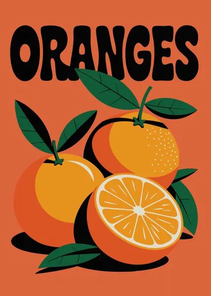 Vibrant Oranges by Andreas Magnusson