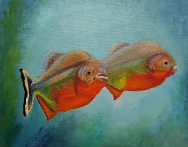 Red Bellied Fish.png by Angeles M. Pomata