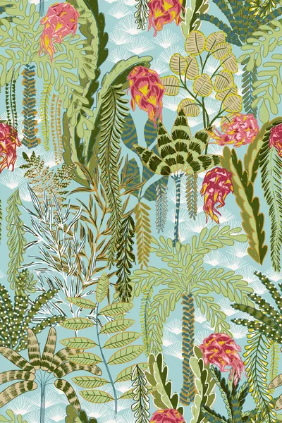 Lush Tropical Jungle by Annick