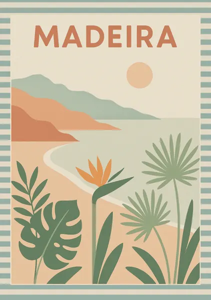 Madeira Tropical Beach by Katarzyna Gąsiorowska