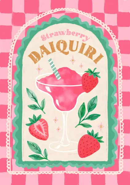 Sweet Strawberry Daiquiri by Katarzyna Gąsiorowska