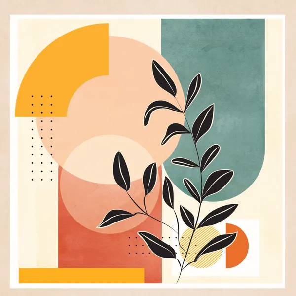Abstract Botanical Forms by City Art