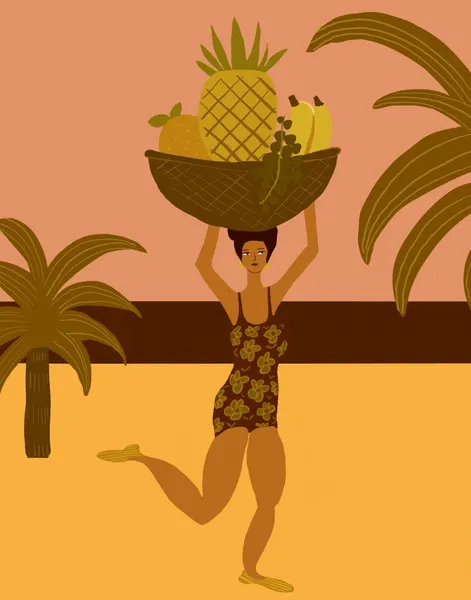 Beach Fruit Carrier by Sharyn Bursic