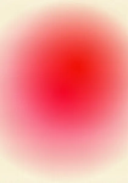 Vibrant Red Gradient Glow by Dina Dankers
