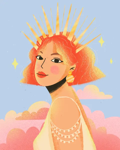 Radiant Sun Goddess by Zove Ahhh