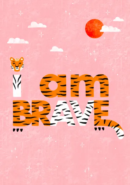 I Am Brave Tiger by Bea Müller